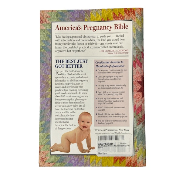What to Expect When You’re Expecting Book 4th Edition Pregnancy Book - Picture 4 of 4